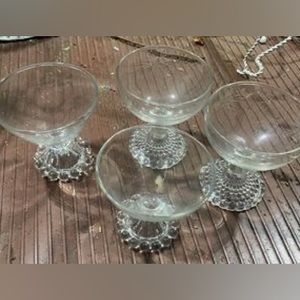 Crystal dish set
